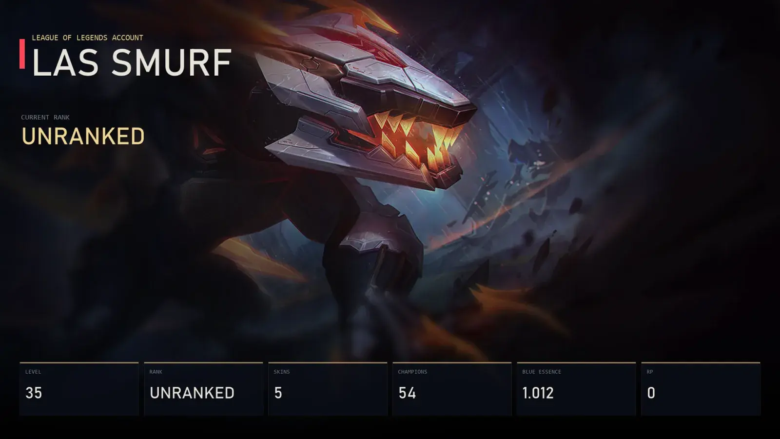 LAS | PROJECT: Renekton | FPX Lee Sin | Lunar Beast Darius | Oktoberfest Gragas | Victorious Kog'Maw | Unranked | 5 Skin | 54 Champion — main preview