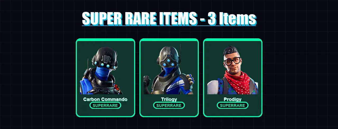 [PC/XBOX] | Carbon Commando | Trilogy | Prodigy | 3 skin | 3 pickaxe | 8 emote | 6 glider | Lv154 — main preview