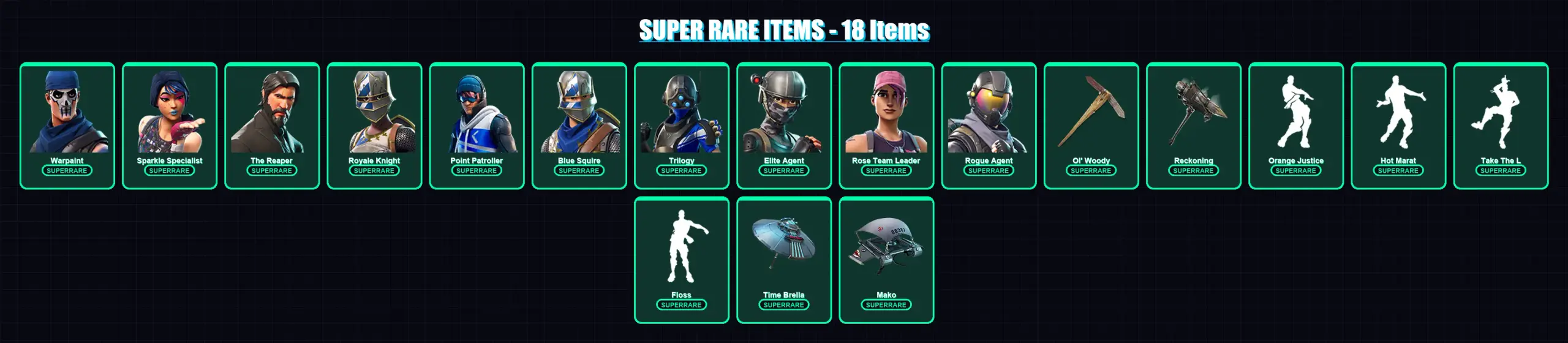 [PS4/PS5/XBOX/PC] | Warpaint | Sparkle Specialist | The Reaper | 122 skin | Lv1665 — main preview