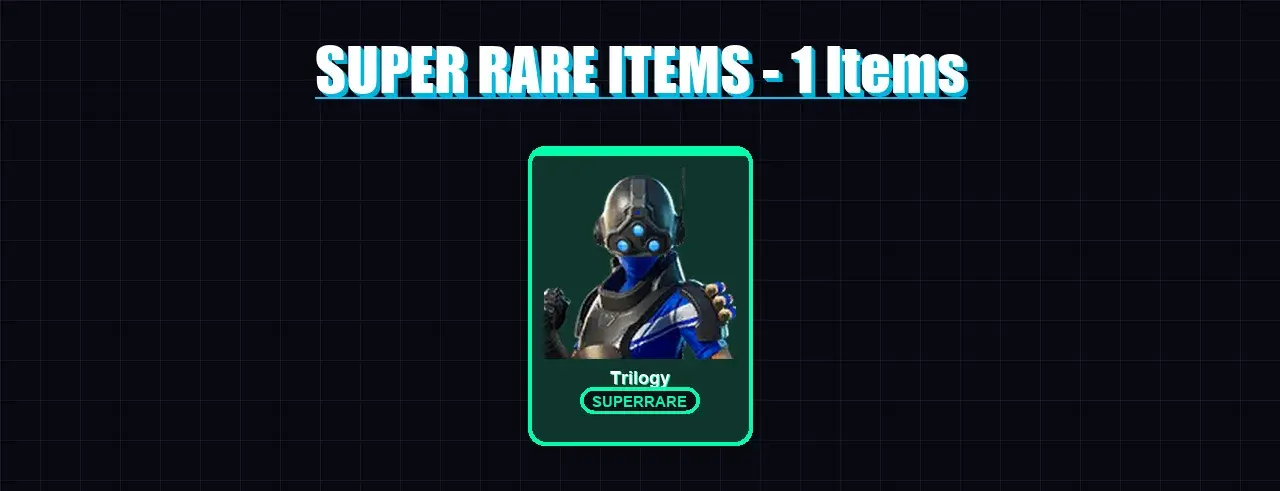 [PC/XBOX] | Trilogy | Blizzabelle | 2 skin | 5 pickaxe | 7 emote | 5 glider | Lv124 — anteprima principale