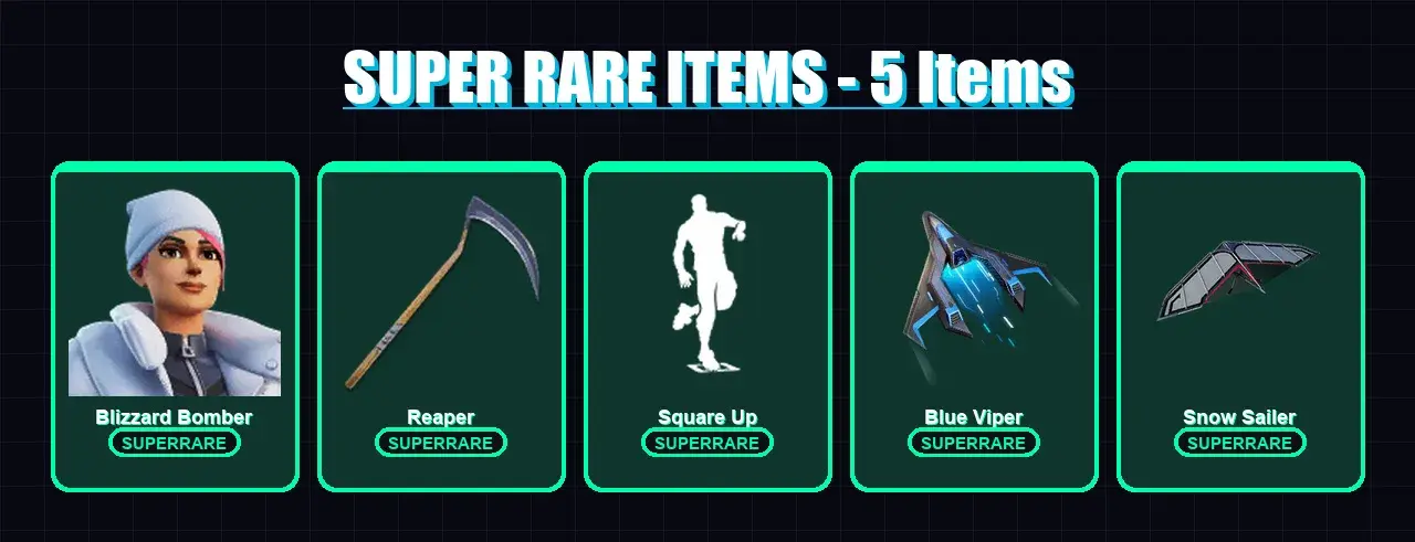 [PC/XBOX/PSN] | Blizzard Bomber | The Cube Queen | The Origin | The Imagined | Joey | 43 skin | 60 pickaxe | 37 emote | 45 glider | Lv608 — main preview