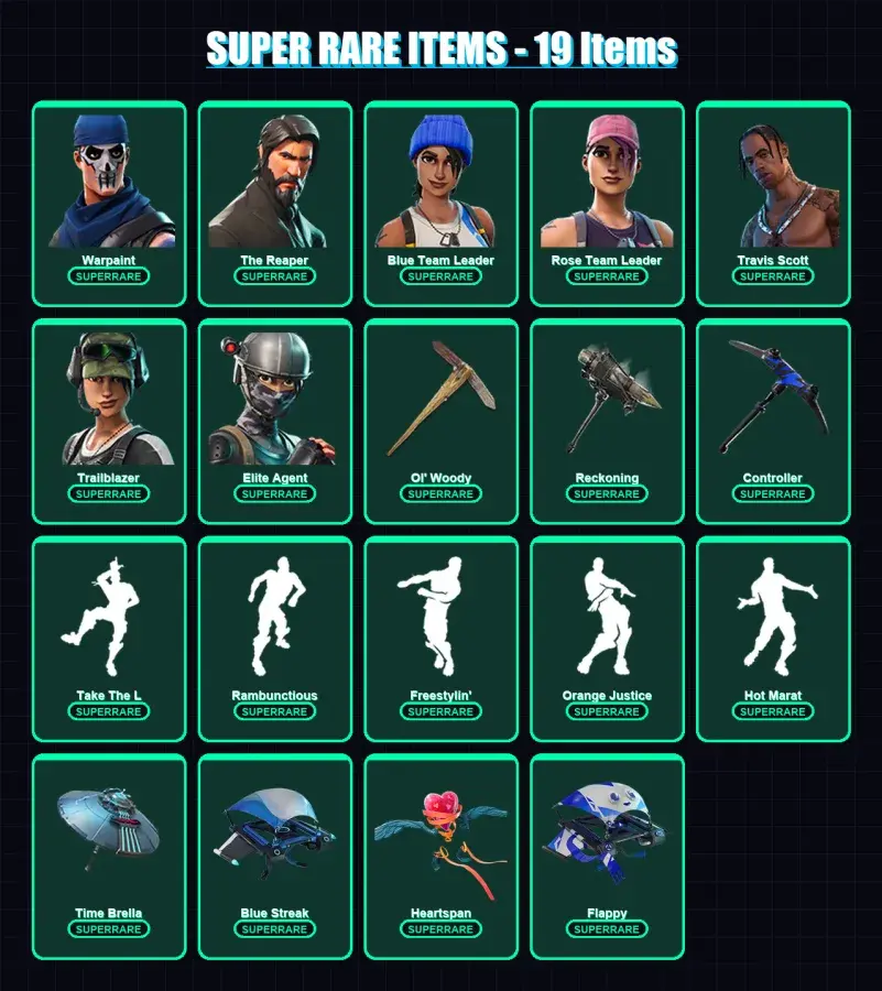 [PS4/PS5/XBOX/PC] | Warpaint | The Reaper | Blue Team Leader | 96 skin | Lv1431 — Hauptvorschau