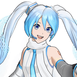 Snow Miku Fortnite Skin