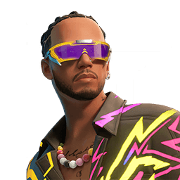 Lewis Hamilton Fortnite Skin