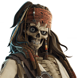 Cursed Jack Sparrow Fortnite Skin