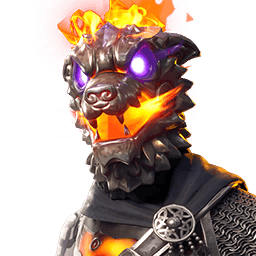 Molten Battle Hound Fortnite Skin