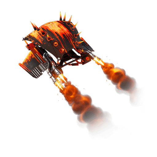 Fiery Descent Fortnite Glider