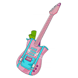 Neko Miku Guitar Fortnite Pickaxe