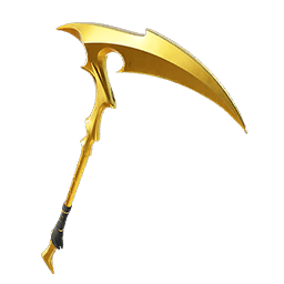 Golden Scythe Fortnite Pickaxe