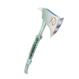 Platinum aXe-o Fortnite Pickaxe