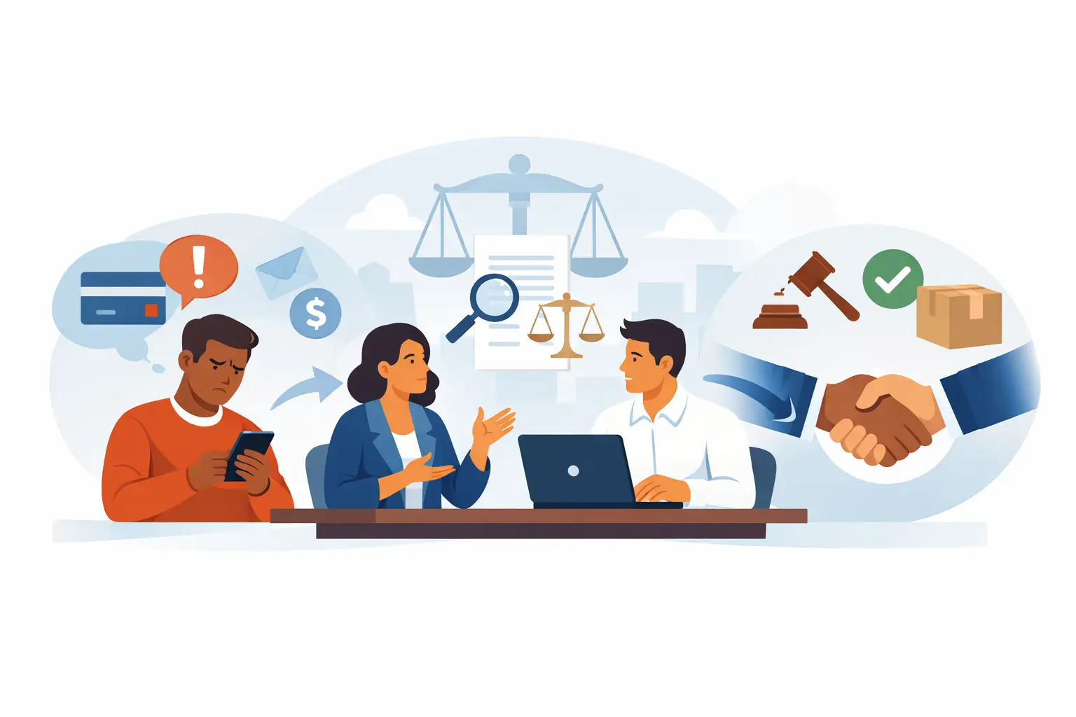 How the Account Delivery Dispute Process Works