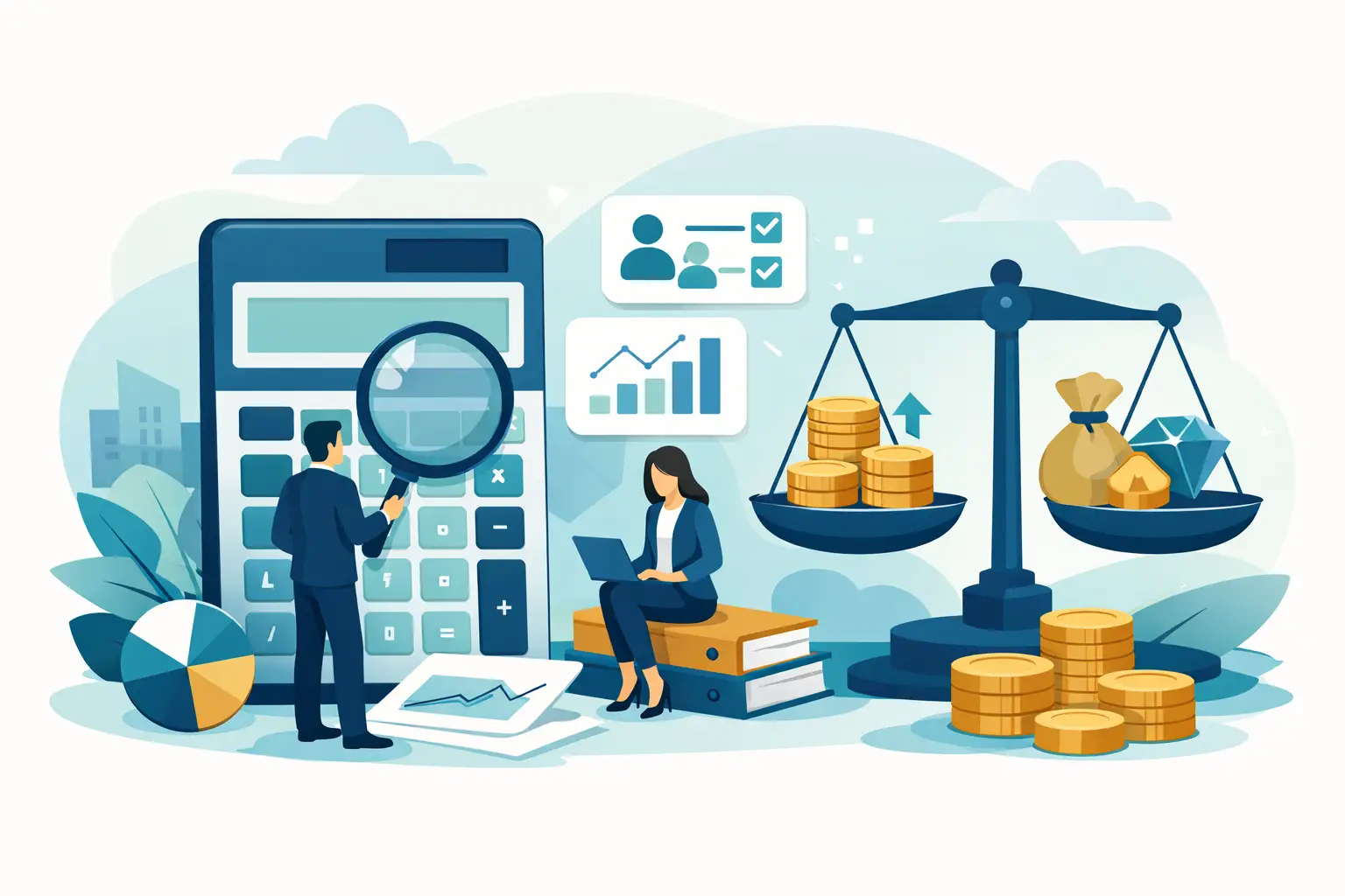 How an Account Price Calculator Sets Value