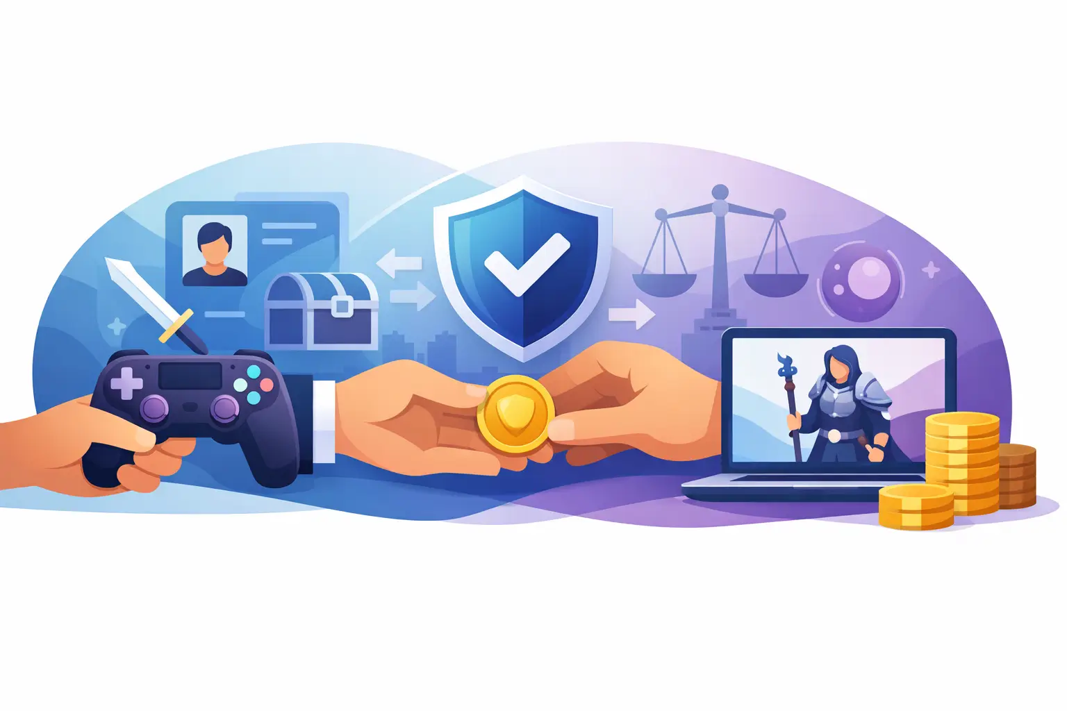 How Game Escrow Protects Video Game Account Trades