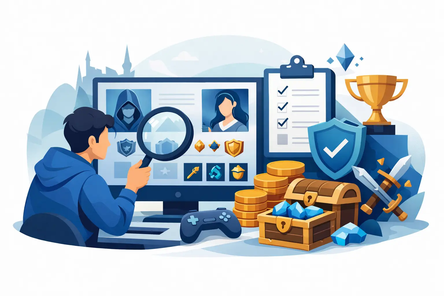 League Accounts for Sale: What to Check First