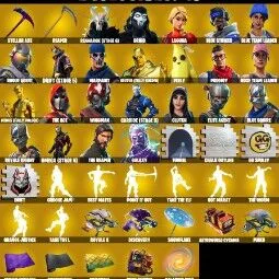 125 Skins + Galaxy + Take The L — Fortnite account