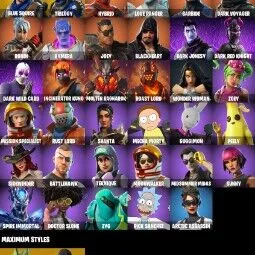 35 Skins Blue Squire Take The L — Fortnite account