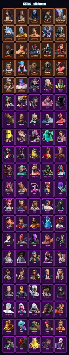 [PC/XBOX/PSN] | Gear Specialist Maya | Kado Thorne | Omen | Era | Renzo the Destroyer | 140 skin | 153 pickaxe | 154 emote | 123 glider | Lv1846 — Fortnite account