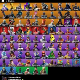 86 skins | Galaxy + Take The L — Fortnite account