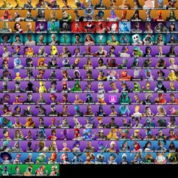 215 skins | Gold Midas + Lara Croft + Omegarok — Fortnite account