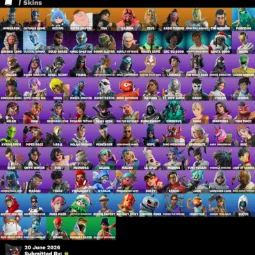 105 skins | Candy Axe + Omegarok — Fortnite account