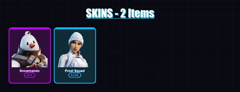 [SWITCH/XBOX/PSN/PC] | Snowmando | Frost Squad | 2 skin | 7 pickaxe | 10 emote | 10 glider | Lv304 — main preview