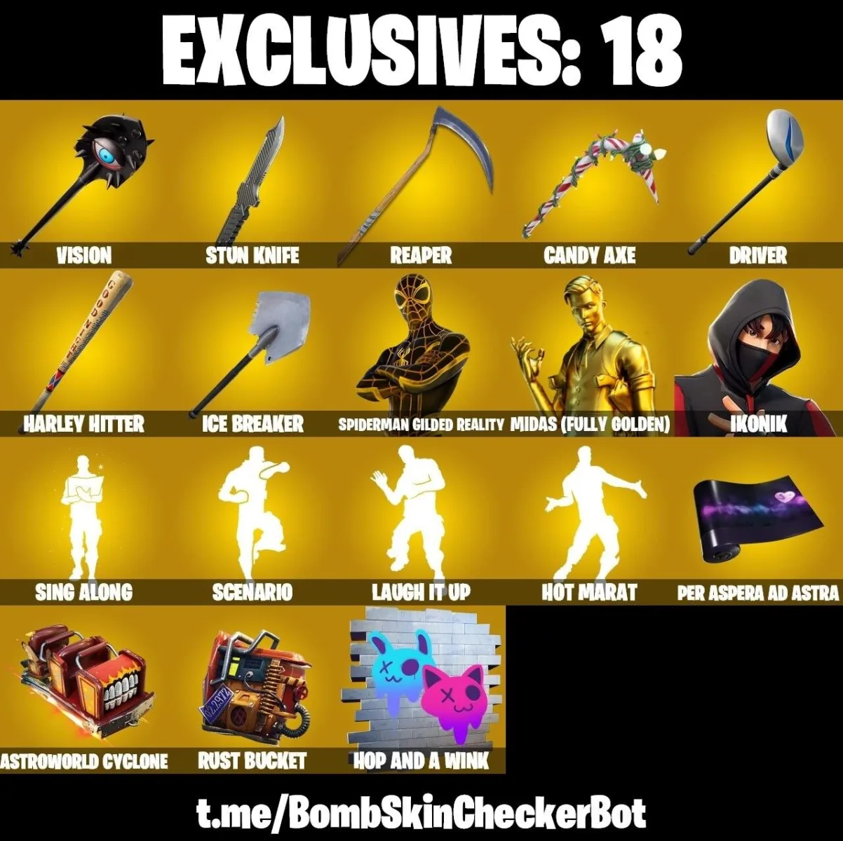 148 Skins + Ikonik — Fortnite account