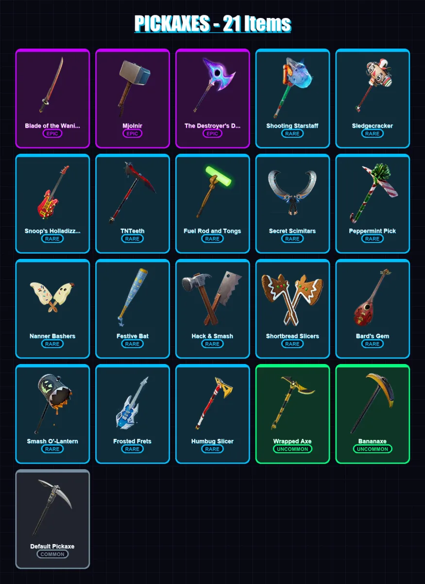 [PC] | Gear Specialist Maya | Deadpool | Yulejacket | Brutus | Lt. Evergreen | 12 skin | 21 pickaxe | 11 emote | 14 glider | Lv173