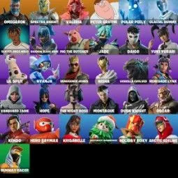 XBOX/PSN/PC FULL ACCESS 31 skins Omegarok Arctic Adeline Daigo Godzilla Evolved High Society Glider Holiday Boxy Nisha Oscar 500 VB — Fortnite account