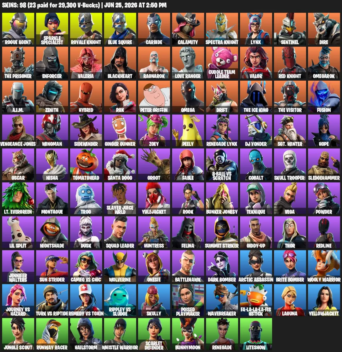 98 | Floss — Fortnite account