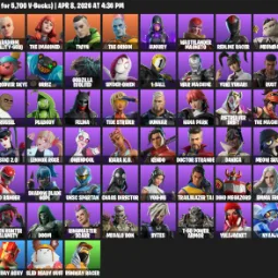 64 Skins | Gwenpool — Fortnite account
