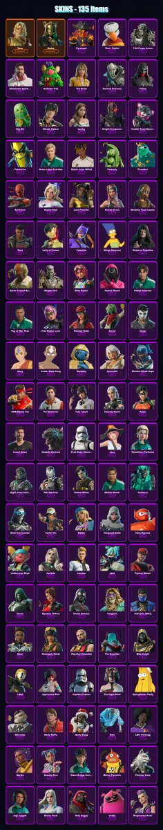 [PC] | Zeus | Hades | Pyreheart | Durrr Taisho | T-60 Power Armor | 135 skin | 148 pickaxe | 100 emote | 96 glider | Lv1420