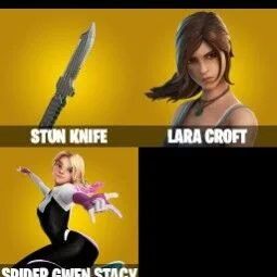 Lara Croft 222 Skins — Fortnite account