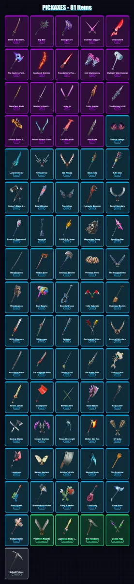 [PC/XBOX/PSN] | The Origin | Nezumi | Renzo the Destroyer | Ronin | Peter Griffin | 65 skin | 81 pickaxe | 47 emote | 69 glider | Lv817
