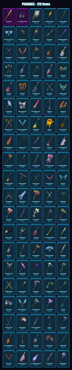 [PC/XBOX] | Squibbly | Marika | Big Dill | Danica | Sonia | 99 skin | 120 pickaxe | 79 emote | 65 glider | Lv624