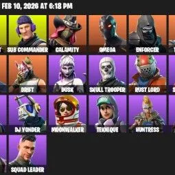 34 Skins | The Reaper | Elite Agent | Omega 687 — Fortnite account
