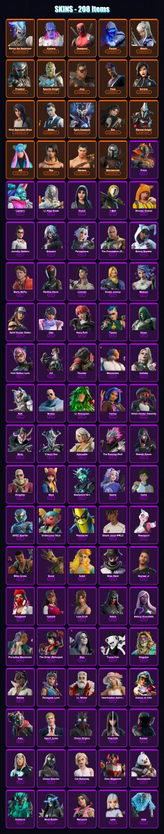 [PS4/PS5/PC] | Renzo the Destroyer | Kymera | Deadpool | Fusion | Mizuki | 208 skin | 225 pickaxe | 199 emote | 148 glider | Lv1962 — Fortnite account