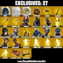 246 Skins + Travis Scott — Fortnite account