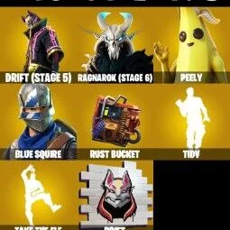 25 Skins + Blue Squire — Fortnite account