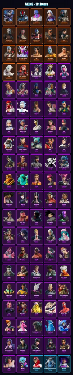 [SWITCH/XBOX/PSN/PC] | Spire Assassin | The Foundation | Kymera | Torin | Predator | 111 skin | 128 pickaxe | 95 emote | 104 glider | Lv1437
