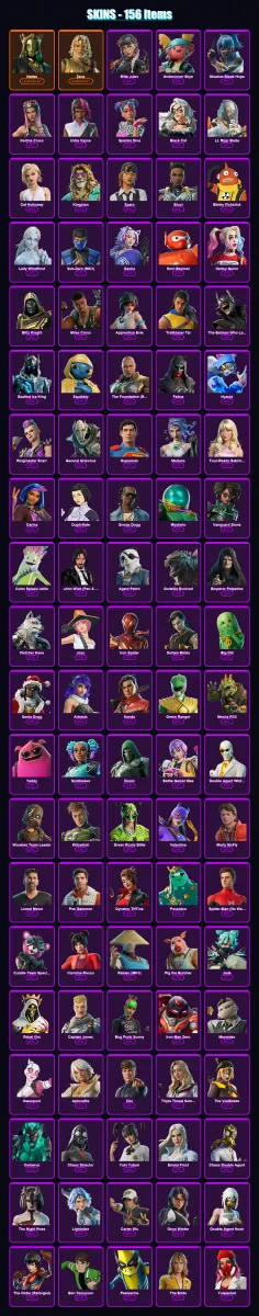 [PC/PSN] | Hades | Zeus | Elite Jules | Undercover Skye | Shadow Blade Hope | 156 skin | 205 pickaxe | 204 emote | 138 glider | Lv5061
