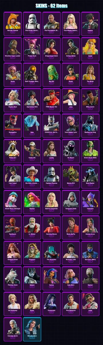 [PC/XBOX/PSN] | Wonder Onesie | First Order Stormtrooper | The Foundation (Reforged) | 62 skin | Lv374