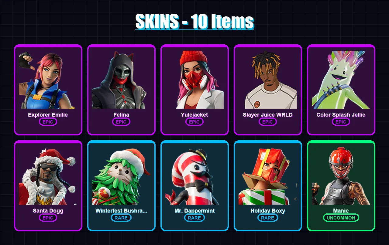 [SWITCH/XBOX/PSN/PC] | Explorer Emilie | Felina | Yulejacket | 10 skin | Lv239