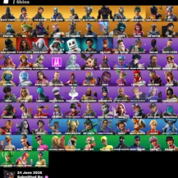 PC/PSN/XBOX 102 skins Black Knight — Fortnite account