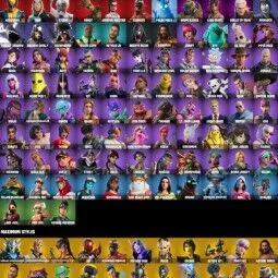 124 Skins Rebirth Raven — Fortnite account