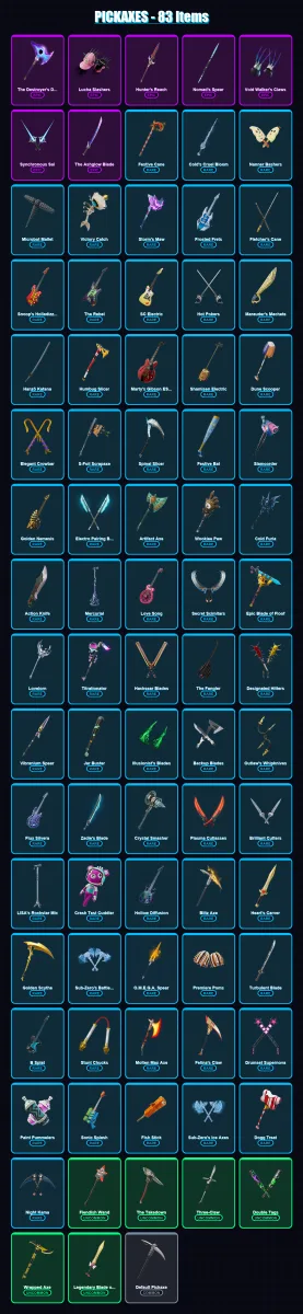 [PC/PSN] | Era | Santa Dogg | Purradise Meowscles | Sub-Zero (MK3) | Trace | 26 skin | 83 pickaxe | 48 emote | 59 glider | Lv974