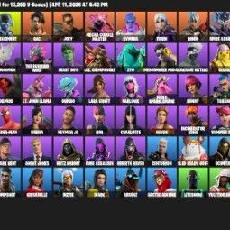 61 Skins | Lara Croft — Fortnite account