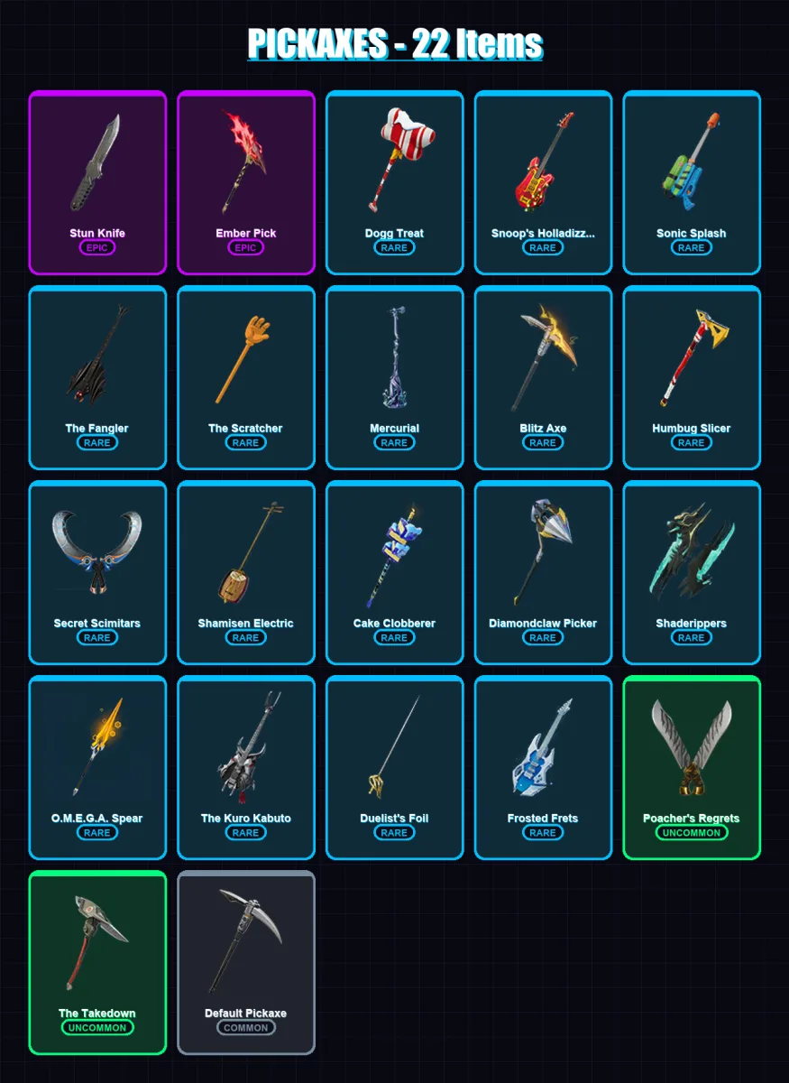[PC/XBOX/PSN] | Peter Griffin | Valeria | Backlash | Solid Snake | Hope | 16 skin | 22 pickaxe | 18 emote | 20 glider | Lv198