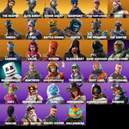 34 skins | The Reaper + OG STW + Deluxe Edition — Fortnite account