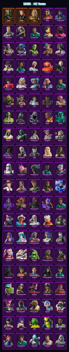 [PC] | Hades | Polarity | Zeus | Kendo | Sub-Zero (MK3) | 142 skin | 172 pickaxe | 143 emote | 104 glider | Lv2349
