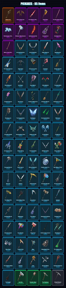 [PC/XBOX/PSN] | Ronin | The Foundation | Zeus | Hades | Cerberus | 44 skin | 85 pickaxe | 64 emote | 69 glider | Lv1416 — Fortnite account